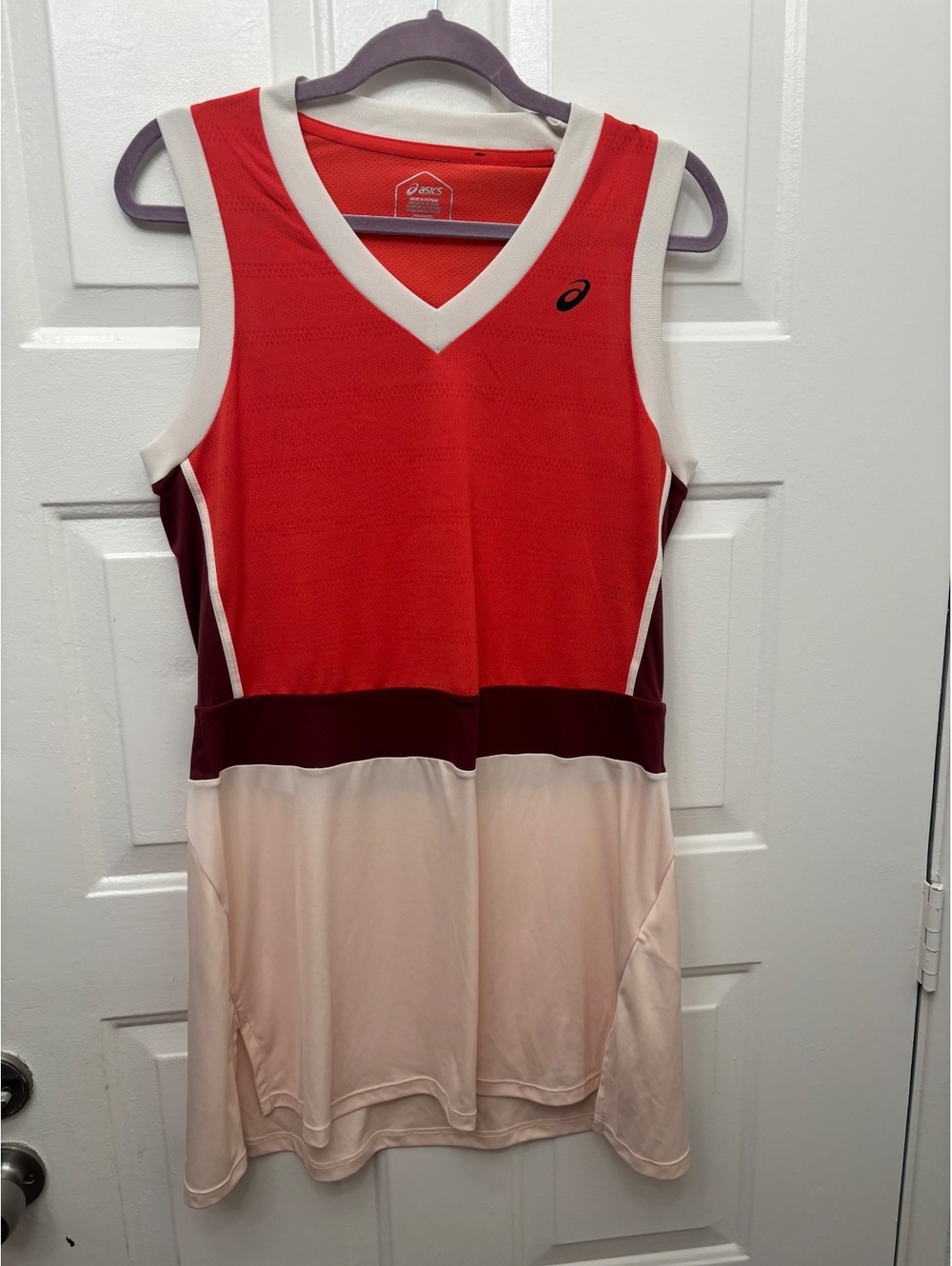 ASICS GPX Tennis "Red Snapper" Sleeveless Athletic Dress